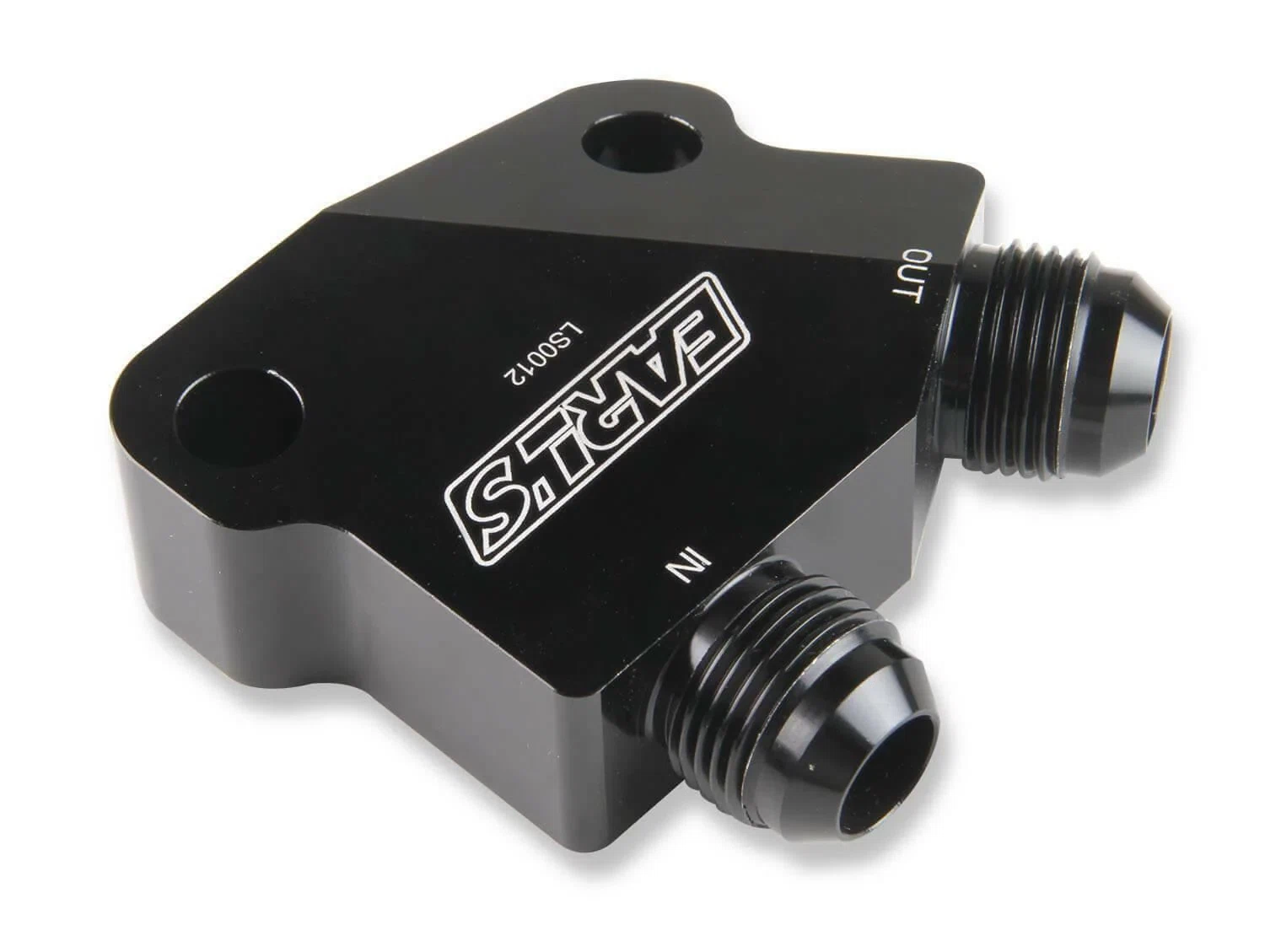 Earls LS Side Mount Oil Cooler Adapter - LS0012ERL